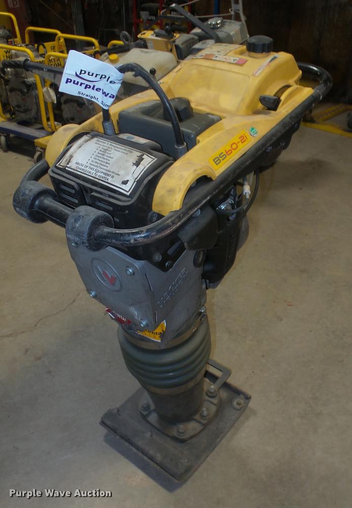 image for item DG2830 Wacker BS60-21 vibratory plate compactor