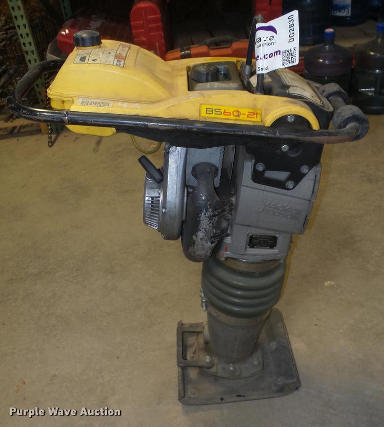 image for item DG2830 Wacker BS60-21 vibratory plate compactor