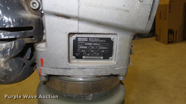 image for item DG2830 Wacker BS60-21 vibratory plate compactor