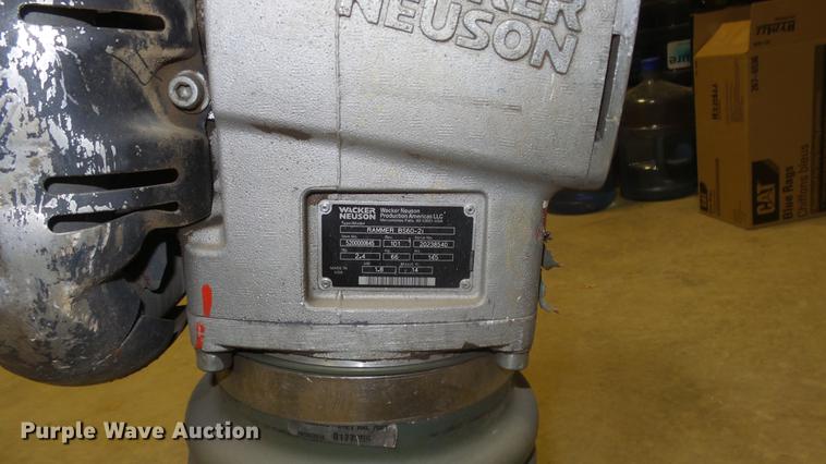 image for item DG2830 Wacker BS60-21 vibratory plate compactor