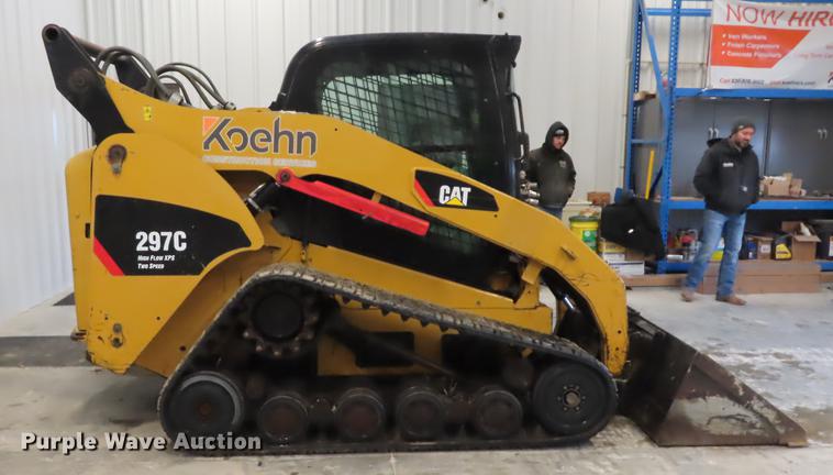 image for item DN9160 2008 Caterpillar 297C skid steer