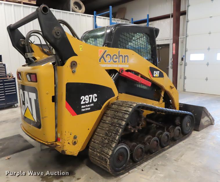 image for item DN9160 2008 Caterpillar 297C skid steer