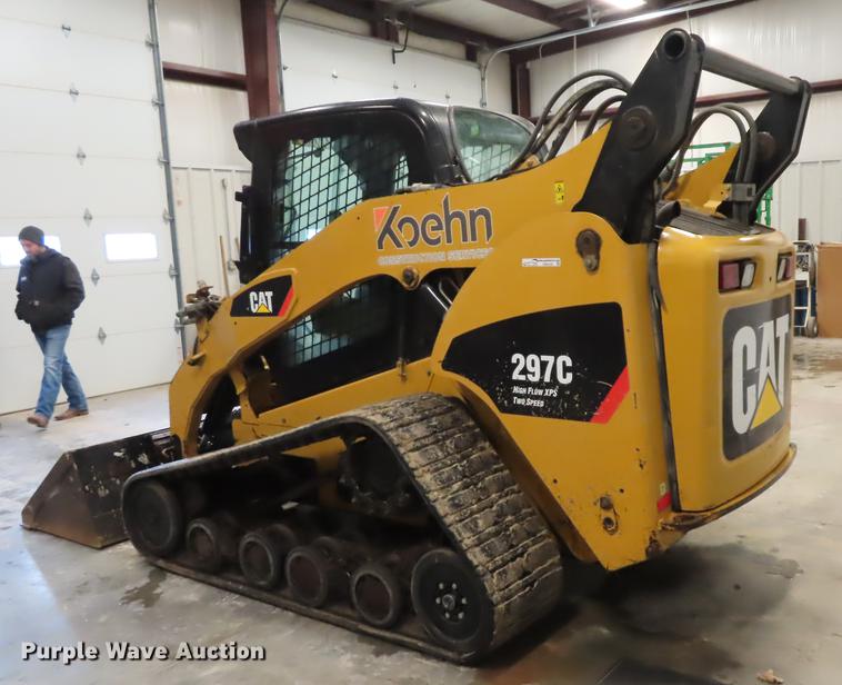 image for item DN9160 2008 Caterpillar 297C skid steer
