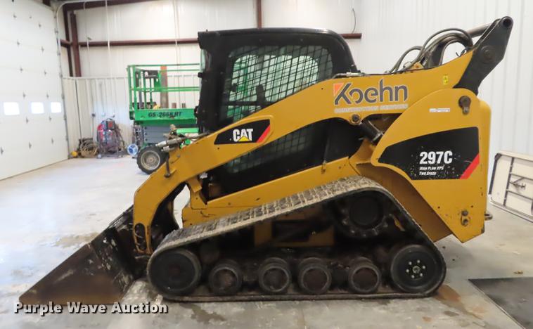 image for item DN9160 2008 Caterpillar 297C skid steer