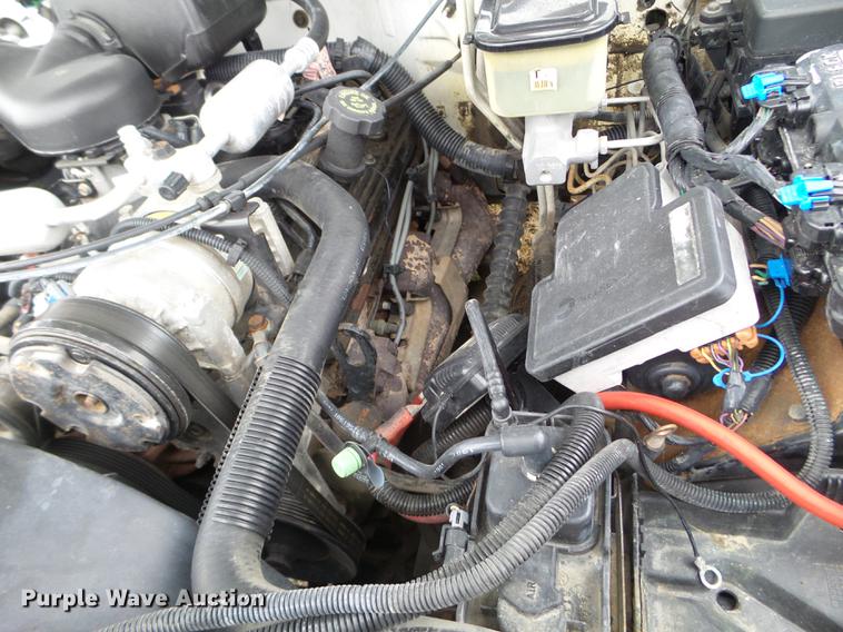 image for item DX9719 1999 Chevrolet K3500 flat dump bed pickup truck