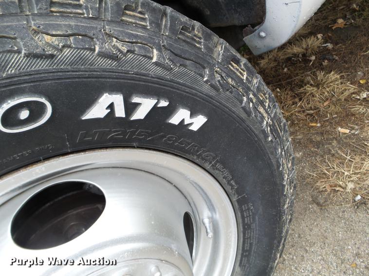 image for item DX9719 1999 Chevrolet K3500 flat dump bed pickup truck