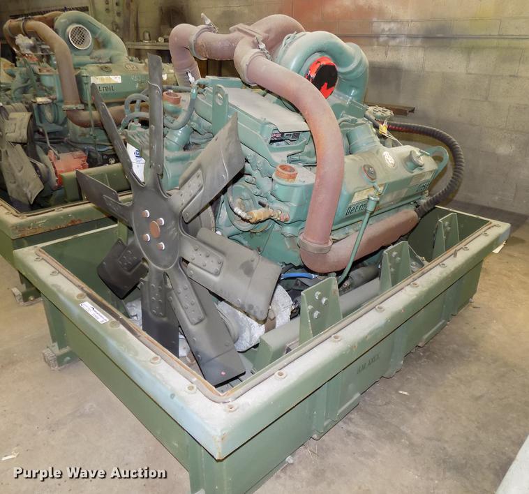 image for item DZ9598 Detroit Diesel 8083-7K92 V8 turbo diesel engine