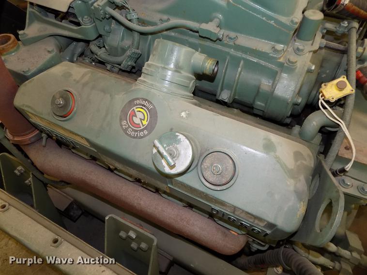 image for item DZ9598 Detroit Diesel 8083-7K92 V8 turbo diesel engine