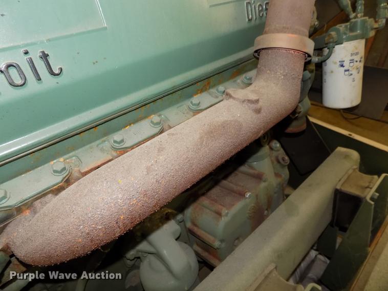 image for item DZ9598 Detroit Diesel 8083-7K92 V8 turbo diesel engine