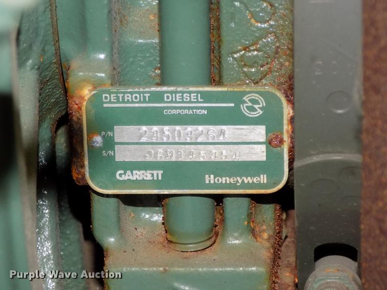image for item DZ9598 Detroit Diesel 8083-7K92 V8 turbo diesel engine