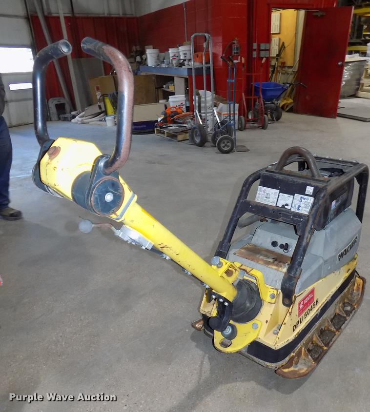 image for item DZ9614 2006 Wacker DPU5045H plate compactor