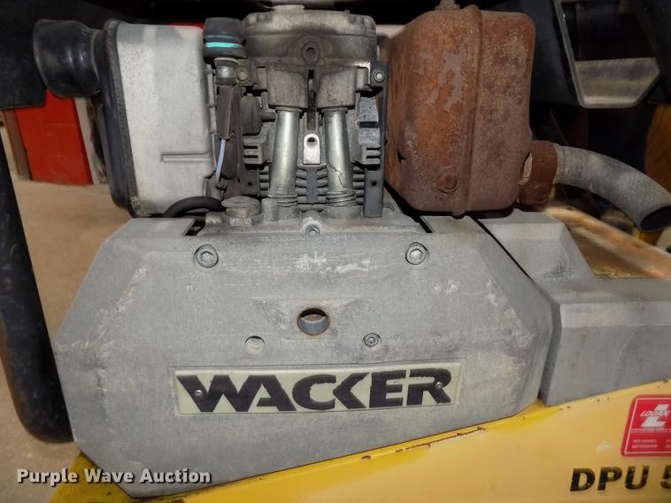 image for item DZ9614 2006 Wacker DPU5045H plate compactor