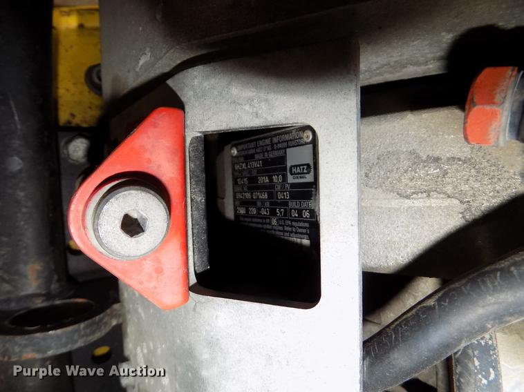 image for item DZ9614 2006 Wacker DPU5045H plate compactor