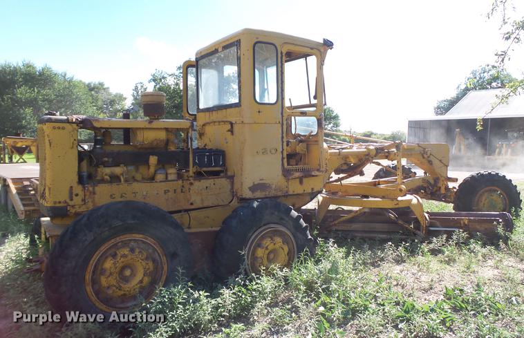 image for item EI9658 Caterpillar 120G rigid frame motor grader