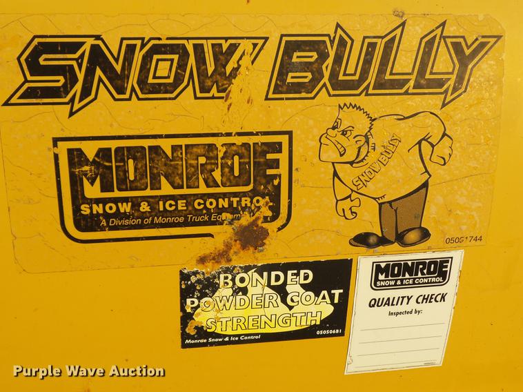 image for item EM9021 Monroe MP3812 Snow Bully snow plow