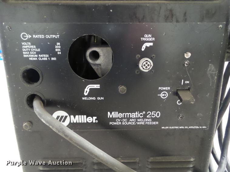 image for item EM9025 Miller Millermatic 250 AC/DC welder