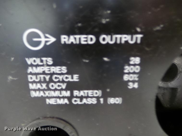 image for item EM9025 Miller Millermatic 250 AC/DC welder