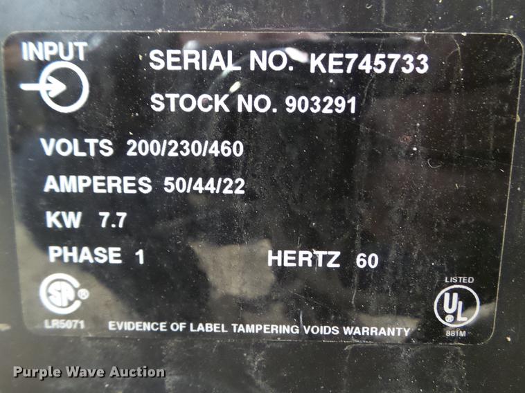 image for item EM9025 Miller Millermatic 250 AC/DC welder