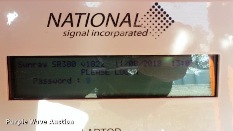 image for item EV9534 2010 National Signal Sunray 380 message board