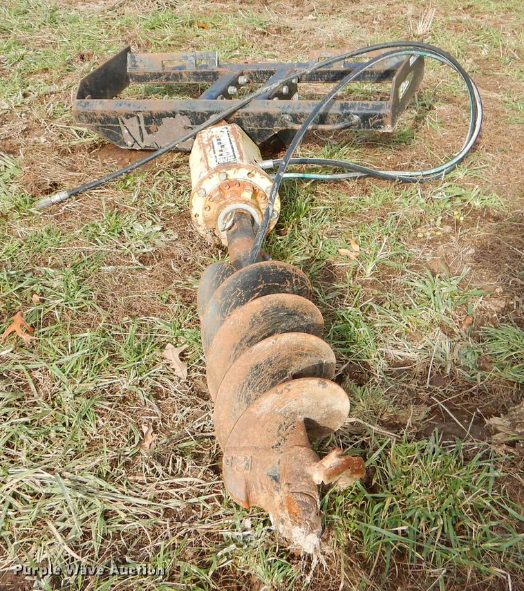 Belltec skid steer auger in Long Lane, MO Item EW9617 sold Purple Wave