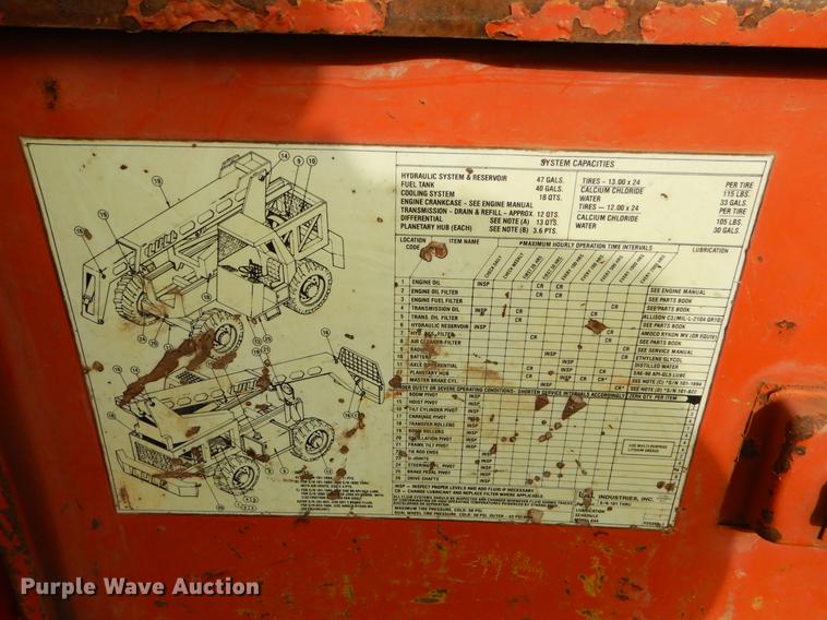 image for item EW9631 Lull Highlander 644 telehandler