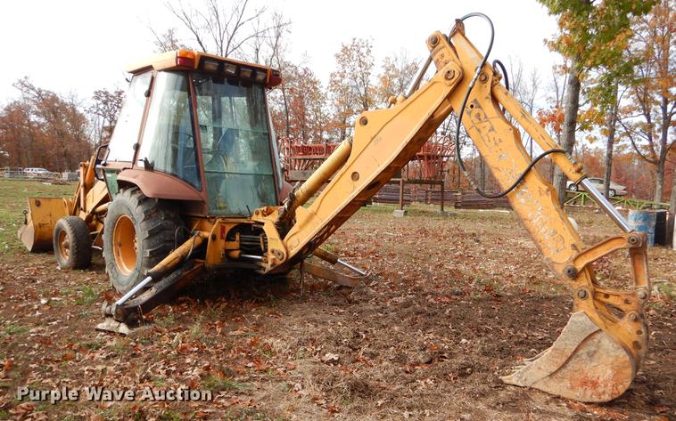 image for item EW9632 Case 580K backhoe