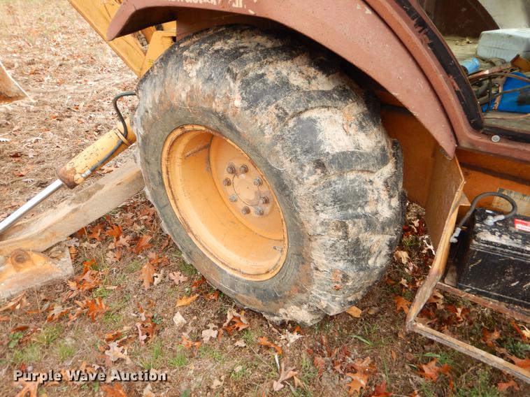 image for item EW9632 Case 580K backhoe