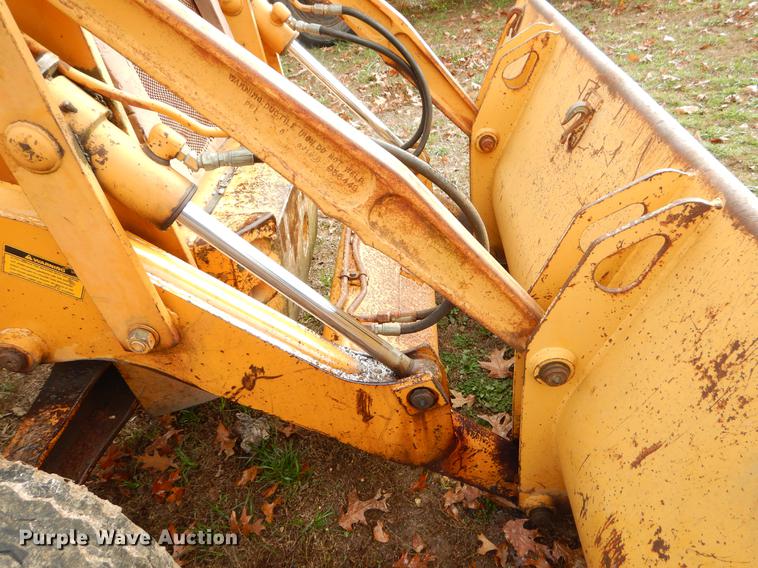 image for item EW9632 Case 580K backhoe