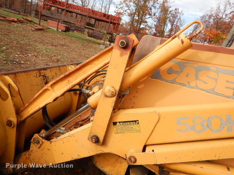 image for item EW9632 Case 580K backhoe