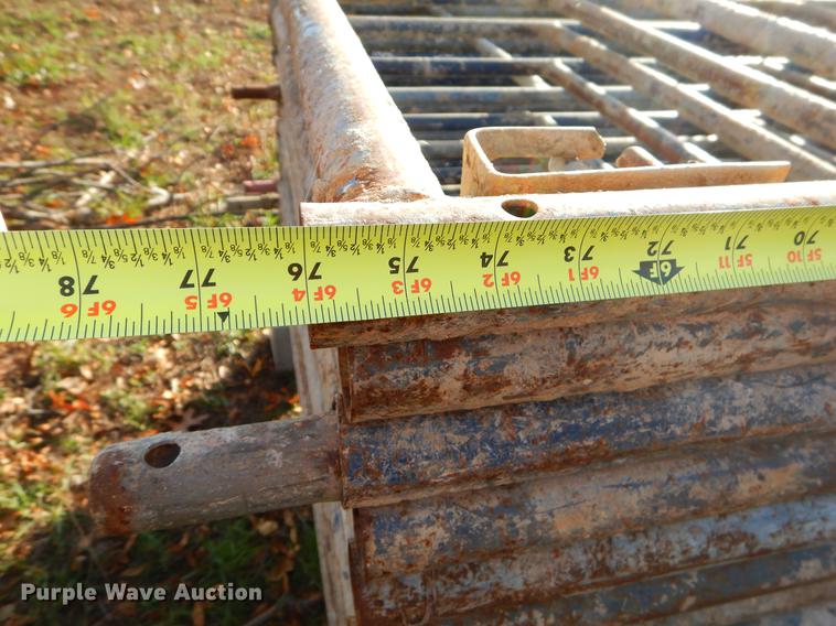 image for item EW9656 Approximately 25 pieces scaffolding