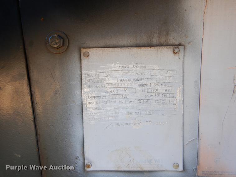 image for item EW9679 1993 Case backhoe