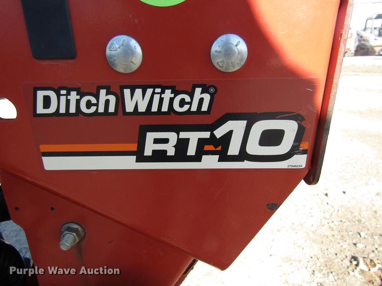 image for item FI9525 2011 Ditch Witch RT10 trencher