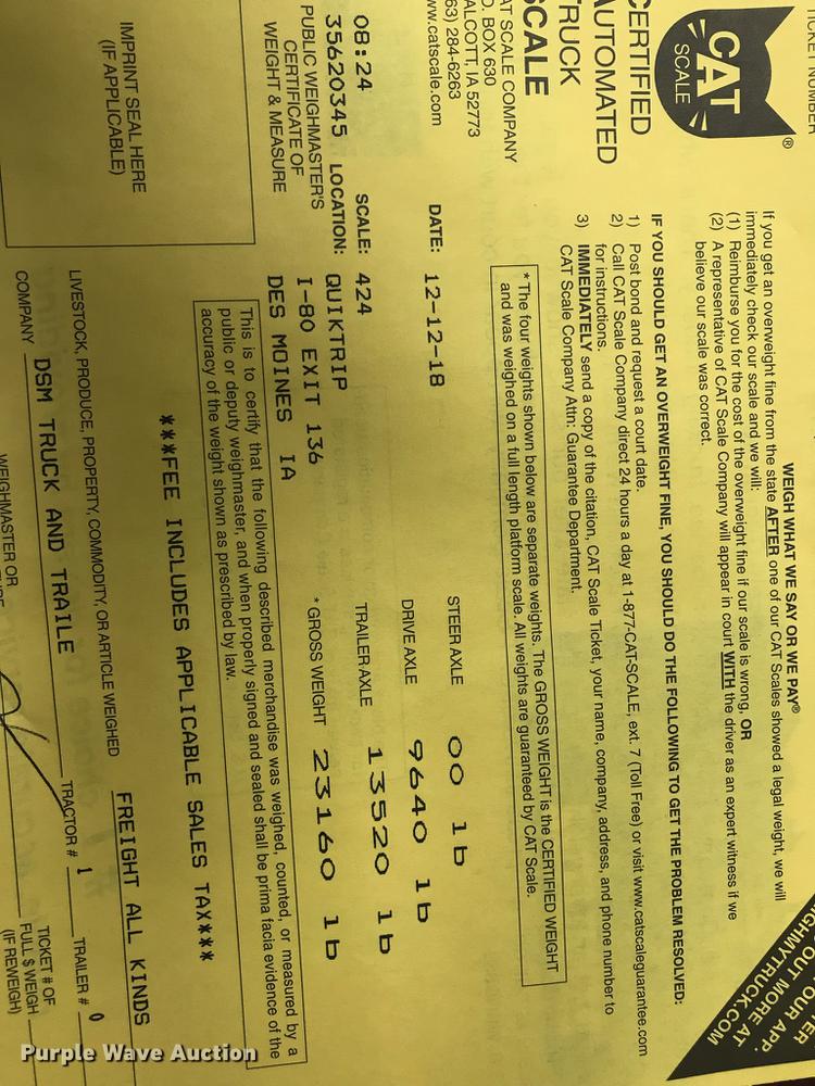 image for item L5727 2007 Peterbilt 335 dump truck