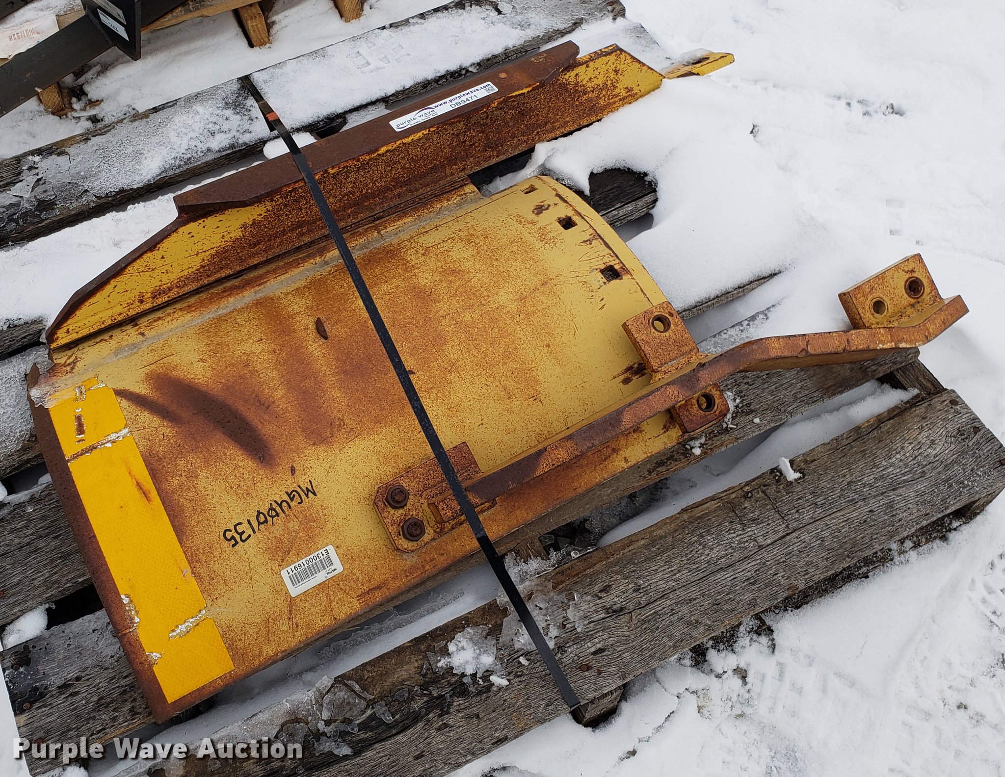 (3) motor grader blade extensions in Kansas City, MO Item DB9471 sold
