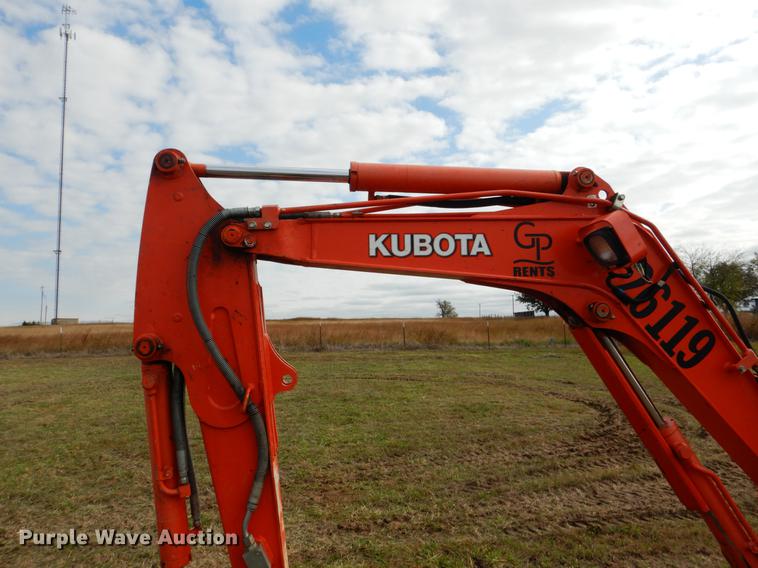 image for item DF2049 2014 Kubota U25 mini excavator