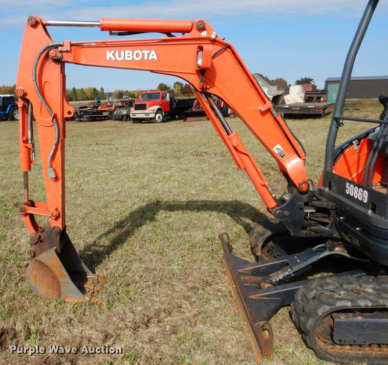 image for item DF2050 2015 Kubota U25S mini excavator