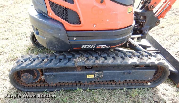 image for item DF2050 2015 Kubota U25S mini excavator