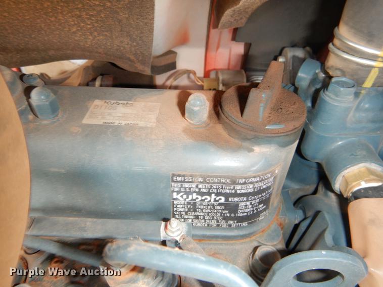 image for item DF2050 2015 Kubota U25S mini excavator