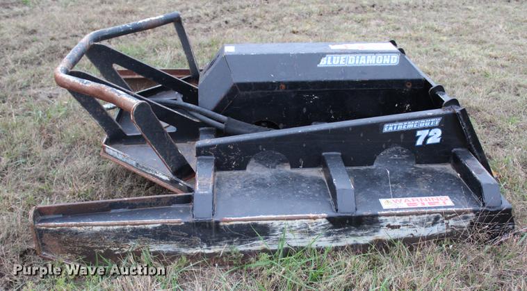 image for item DF2053 2015 Blue Diamond 103025 skid steer brush mower