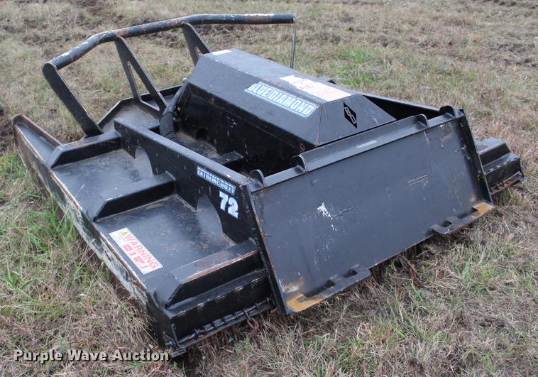 image for item DF2053 2015 Blue Diamond 103025 skid steer brush mower
