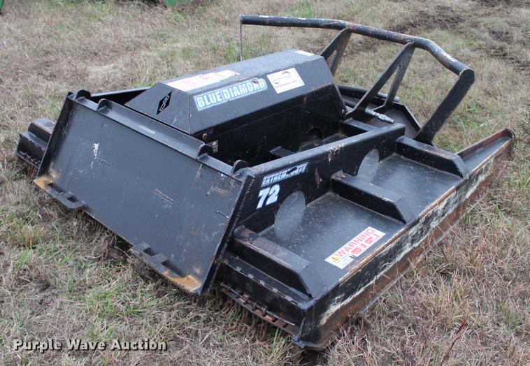 image for item DF2053 2015 Blue Diamond 103025 skid steer brush mower