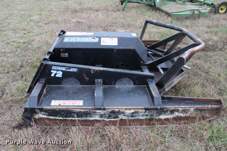 image for item DF2053 2015 Blue Diamond 103025 skid steer brush mower