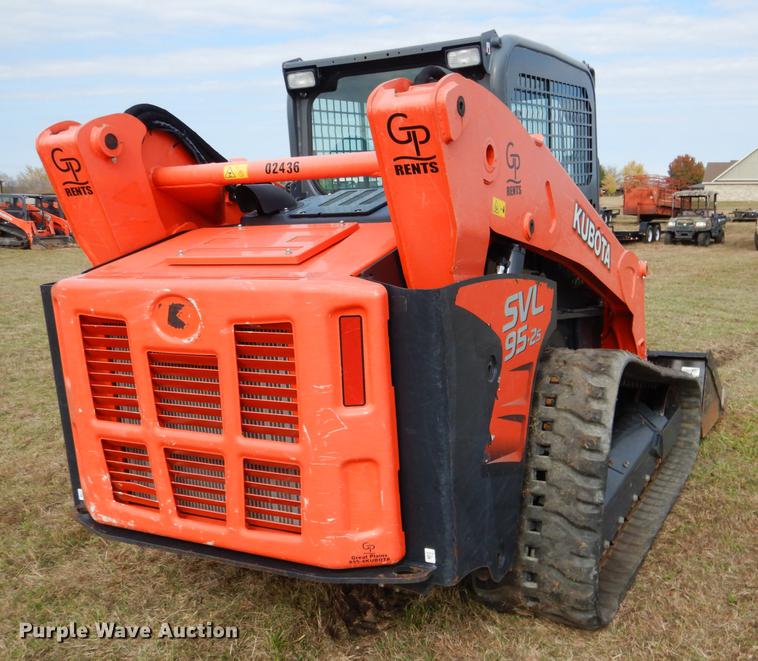 image for item DF2054 2016 Kubota SVL95-2S skid steer