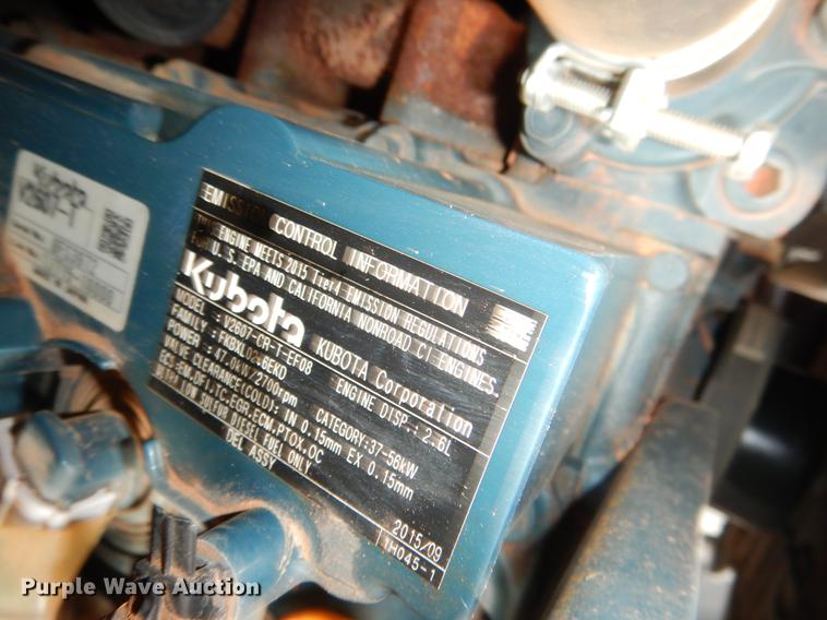 image for item DF2062 2017 Kubota SSV65 skid steer