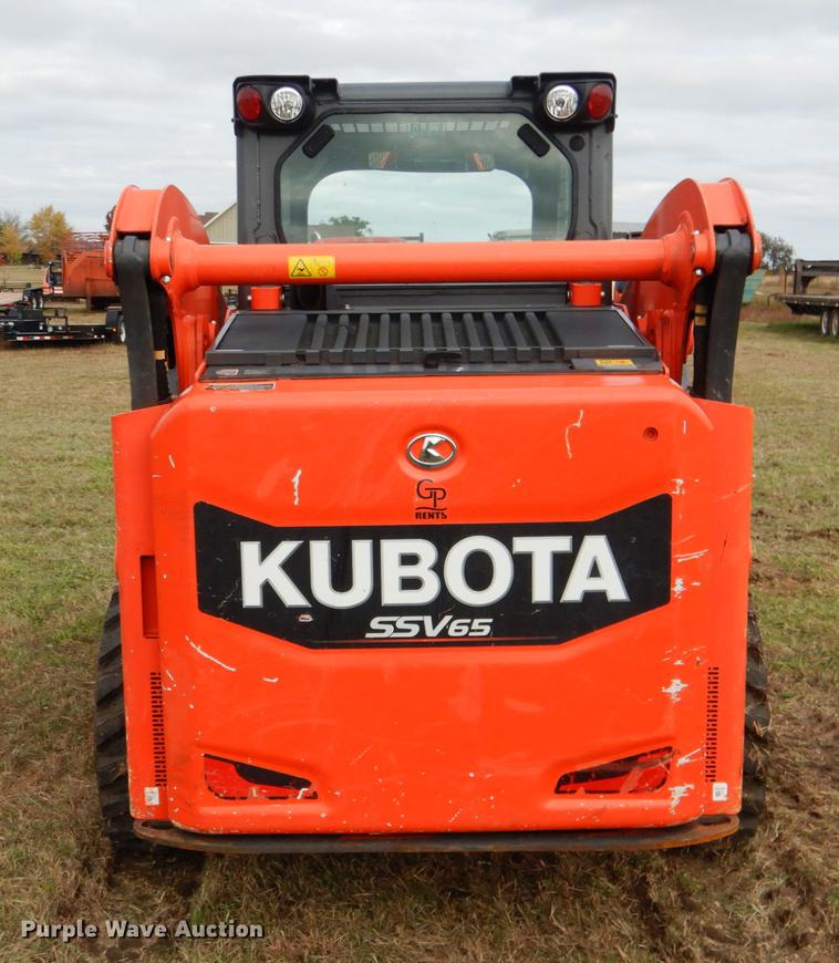image for item DF2063 2017 Kubota SSV65 skid steer