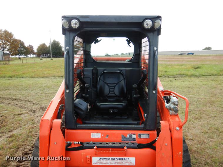 image for item DF2063 2017 Kubota SSV65 skid steer