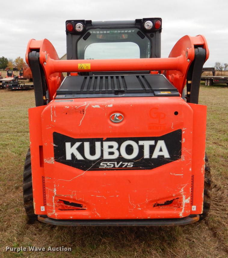 image for item DF2065 2017 Kubota SSV75 skid steer