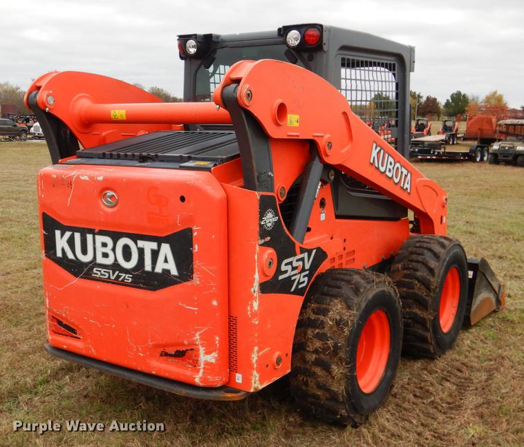 image for item DF2065 2017 Kubota SSV75 skid steer