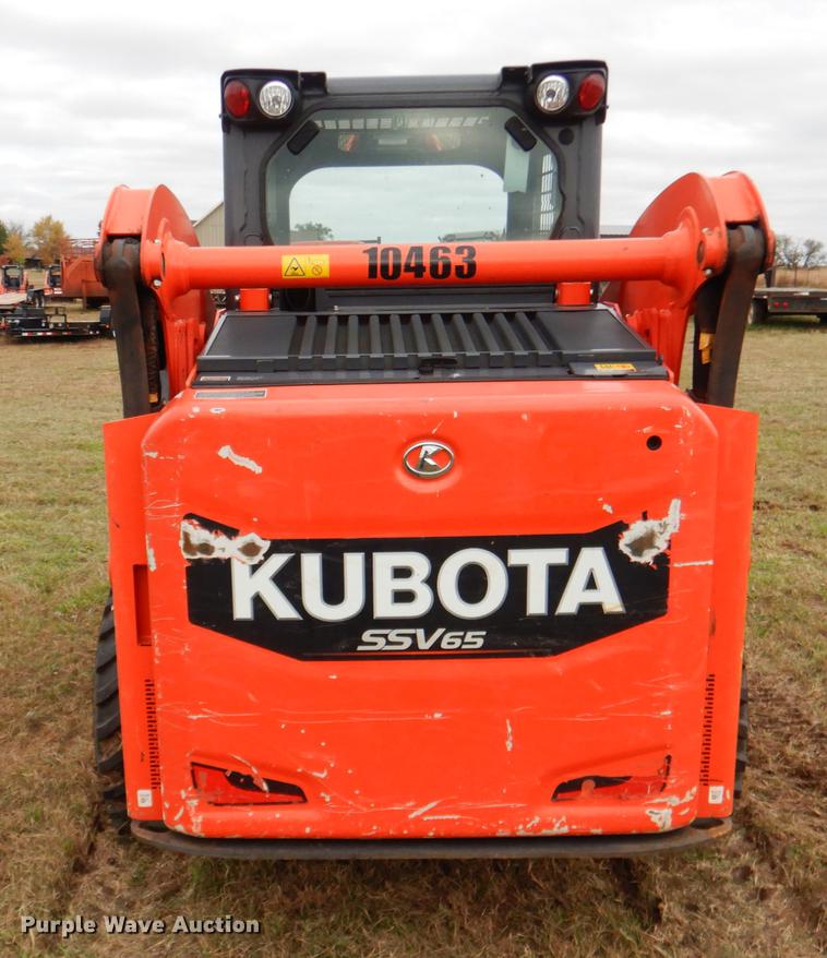 image for item DF2066 2017 Kubota SSV65 skid steer