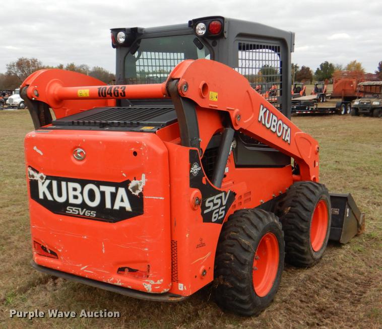 image for item DF2066 2017 Kubota SSV65 skid steer